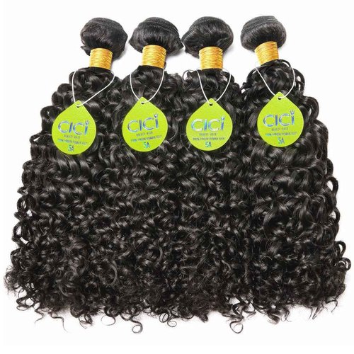CICI Beauty Grade 5A Brazilian Curly wave 100% Virgin Human Hair Weaving 1 Bundle 26 Inches Natural Color
