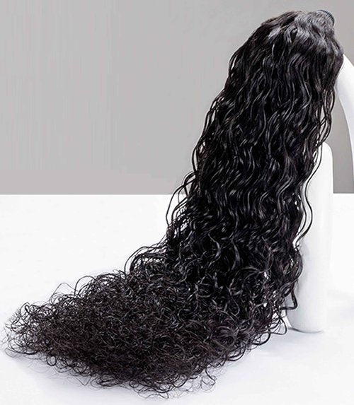ISSEY KASUMI Raw Indian Human Hair Single Bundle,Triple Lifespan Than Regular Virgin Hair,In-Store Quality,Online Price! 100% Raw Indian Hair Bundles Water Wave Raw Hair Bundles 22 Inch