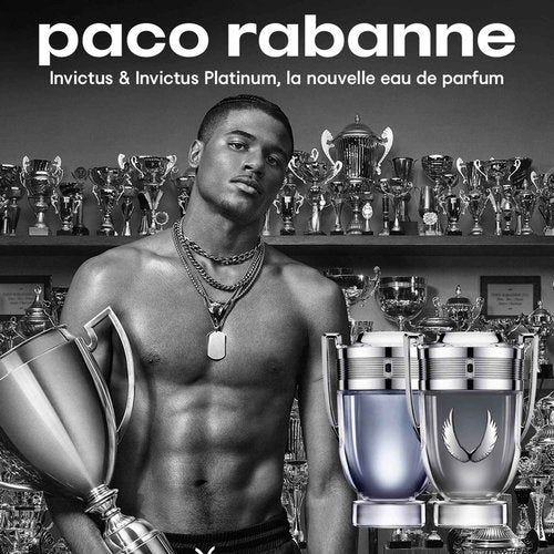 Invictus Victory by Paco Rabanne for Men 3.4 oz Eau de Parfum Extreme Spray