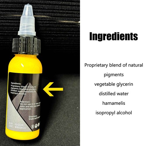 Mummy Sphinx Tattoo Ink 12 Color 1oz for Pigment Ink Supplies