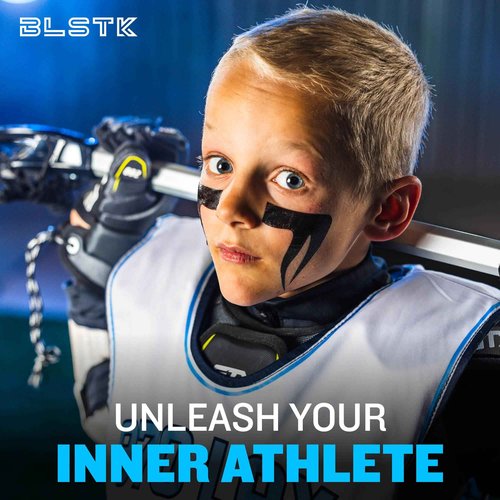 BLSTK Athletics - Sports Eye Black Temporary Tattoos (Viper - 12 Pack) Made in The USA No Grease, No Mess, Fast Application Eye Black Accessories for Football, Baseball, Softball, Lacrosse & More