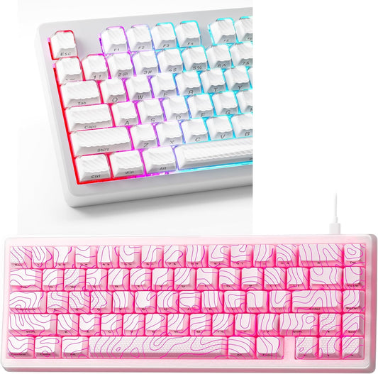 XVX M67 60% Keyboard and Crystal Jelly Keycaps