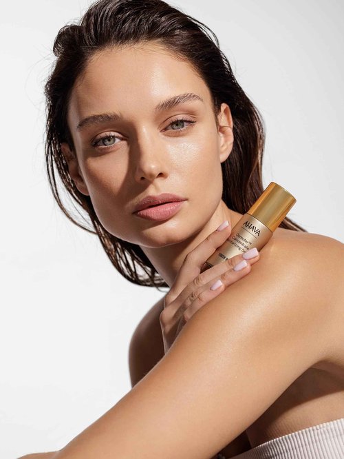 AHAVA Osmoter Concentrate Moisturizing Serum - Lightweight Concentrated Serum to Boost Youthfulness & Radiance from within, Enhance Hydration, with Argan Oil, Hyaluronic Acid & Osmoter X3, 1 Fl.Oz