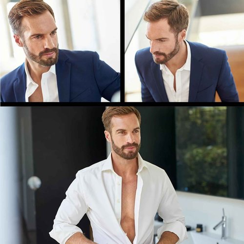 PHILIPS Multi Groomer 8000 Series, 21 Piece Grooming Kit, Beard Trimmer for Men, All-in-One Precision Trimmer for Face, Head, and Body