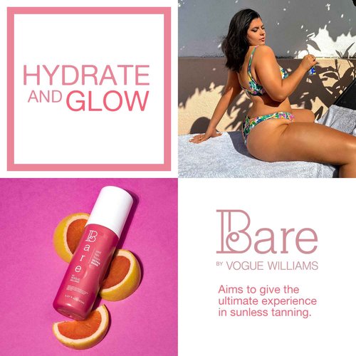 Bare by Vogue - Ultra Dark Tan Self-Tanning Foam - Suitable for All Skin Types - Self Tanner for Face & Body - Long-Lasting Fake Tan - 150ML