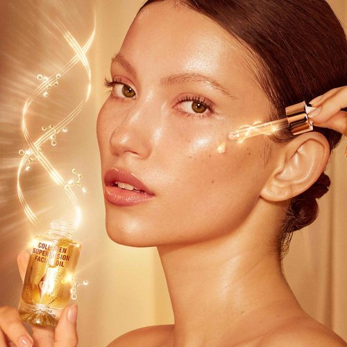 Charlotte Tilbury Collagen Superfusion Face Oil - Skin-Nourishing Collagen Facial Oil for a Glowing, Plump & Healthier-Looking Complexion - Enriched with Essential & Superfood Oils (30ml)