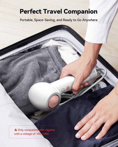 SYLPH Hair Blow Dryer for Travel, Mini and Portable Hair Dryer 200 Million Ionic, 112,000 RPM Motor for Fast Drying, Small and Compact Intelligent Temperature Control Hair Dryers for Women, Ballet