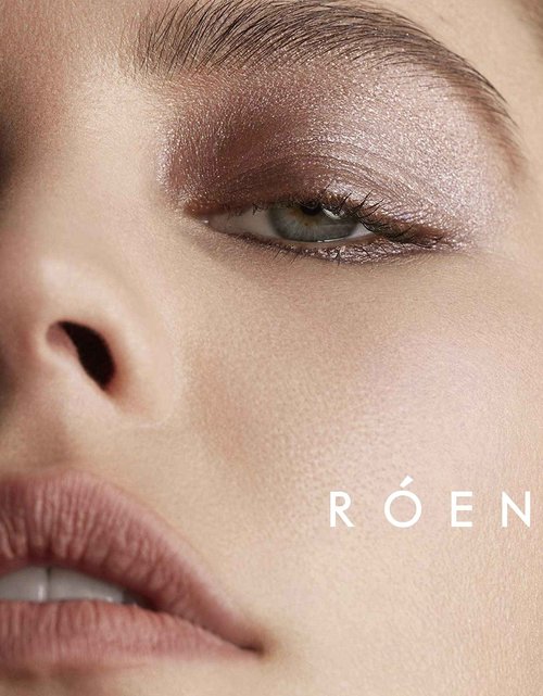 RÓEN Natural 52 Degrees Cool Eye Shadow Palette | Vegan, Cruelty-Free, Clean Makeup