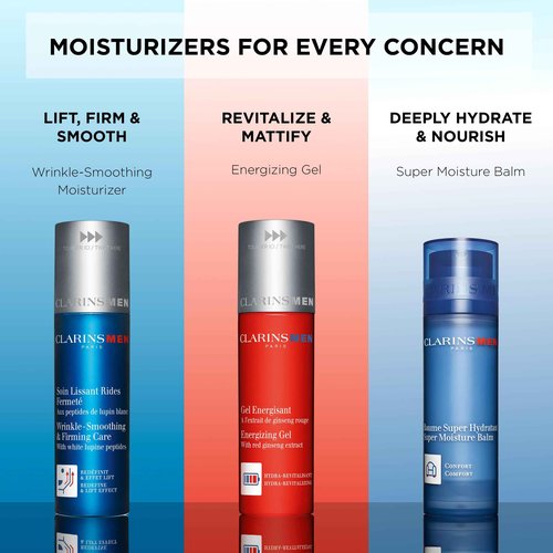 CLARINSMEN NEW Wrinkle Smoothing and Firming Anti Aging Face Moisturizer | Mens Face Moisturizer | Visibly Lifts, Firms, Smoothes Skin and Refines Pores | All Skin Types | 1.7 Ounces