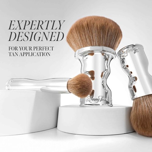 Loving Tan Flawless Blending Brush - Self Tanning Streak-Free Application, Ultra-Soft Vegan Bristles, Perfect for Tanning Hands & Feet, Free-Standing, Cruelty-Free, Use with Mousse or Cream
