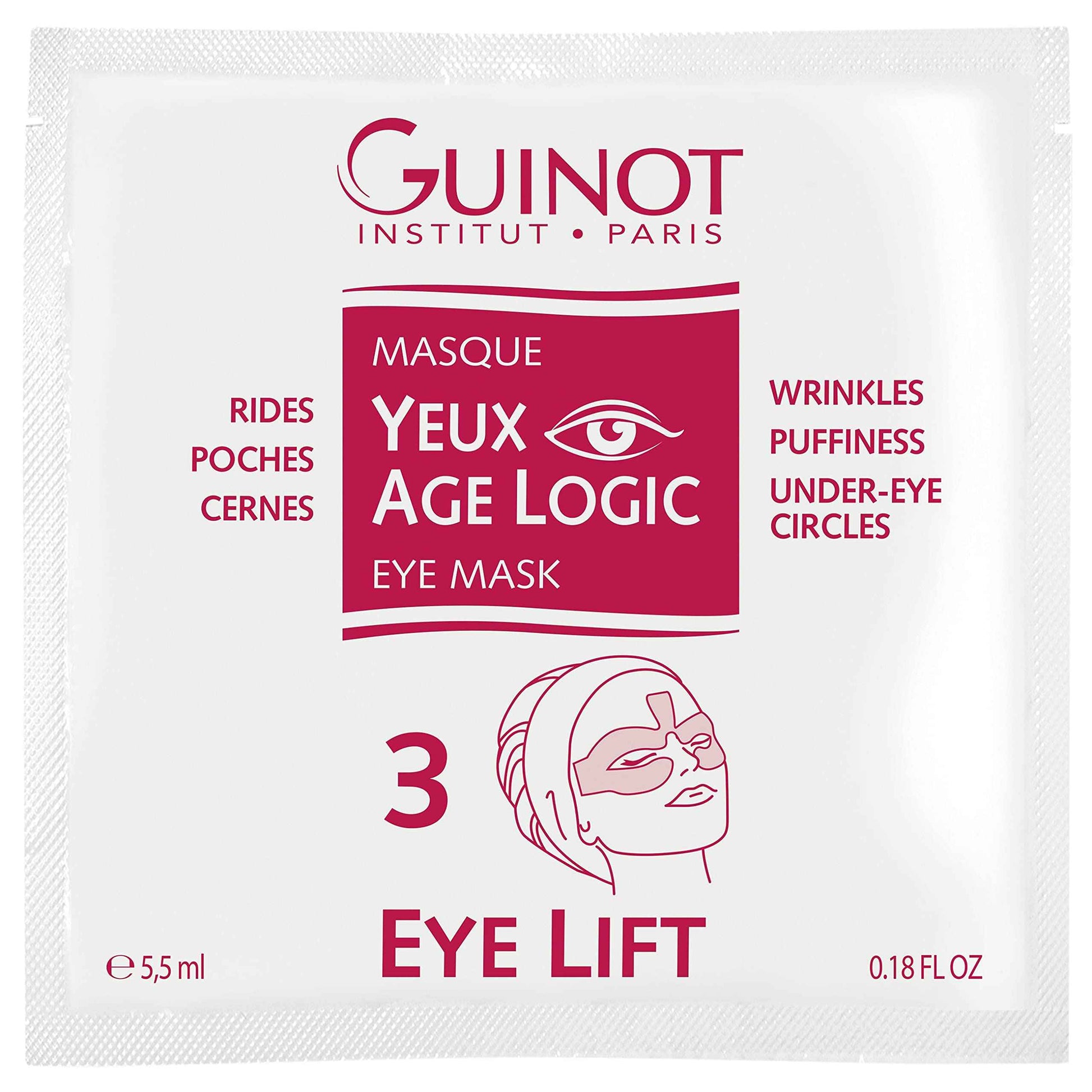 Guinot Age Logic Eye Eye Mask, 4 Count