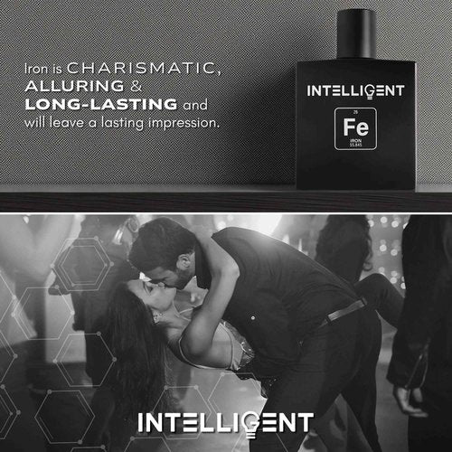 Intelligent Iron Eau de Parfum | Cologne for Men | | Magnetic, Masculine, and Timeless | 3.4 Fl Oz (100 mL)