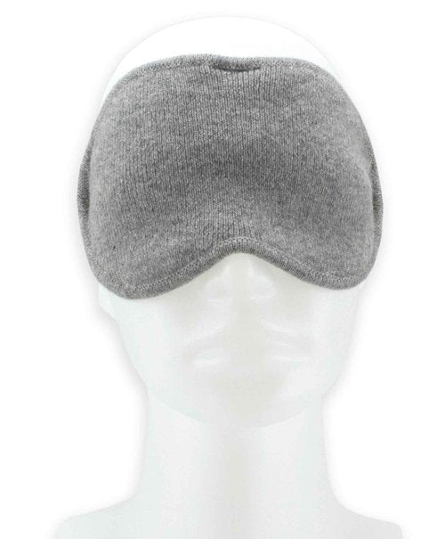 Jet&Bo 100% Pure Cashmere Lite Eye Mask Gray in Gift Box