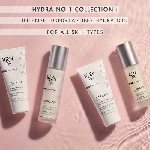 Yonka Hydra No. 1 Masque | Hydrating Face Mask with Vitamin C and Aloe Vera | Overnight Anti-Aging Treatment | For Normal to Dry Skin | Paraben-Free | 1.80 oz