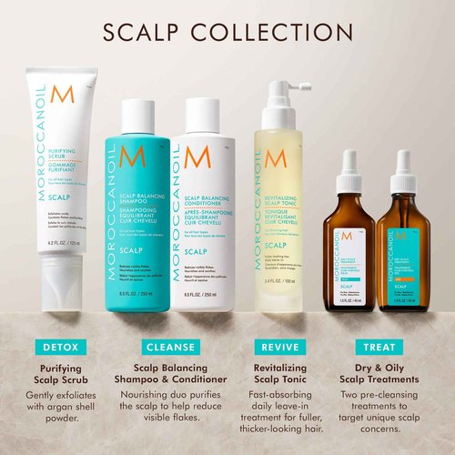 Moroccanoil Scalp Balancing Shampoo & Conditioner Bundle, 8.5 Fl. Oz.