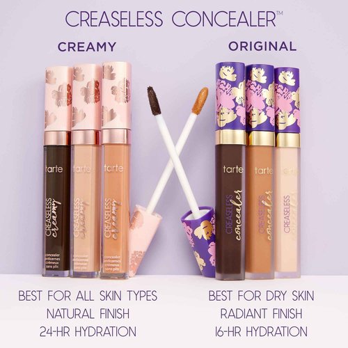 tarte maracuja creaseless full-coverage concealer – Waterproof Longwear with Vitamin C to Hydrate look of Dark Circles, Blemishes & Discoloration, Vegan & Cruelty Free