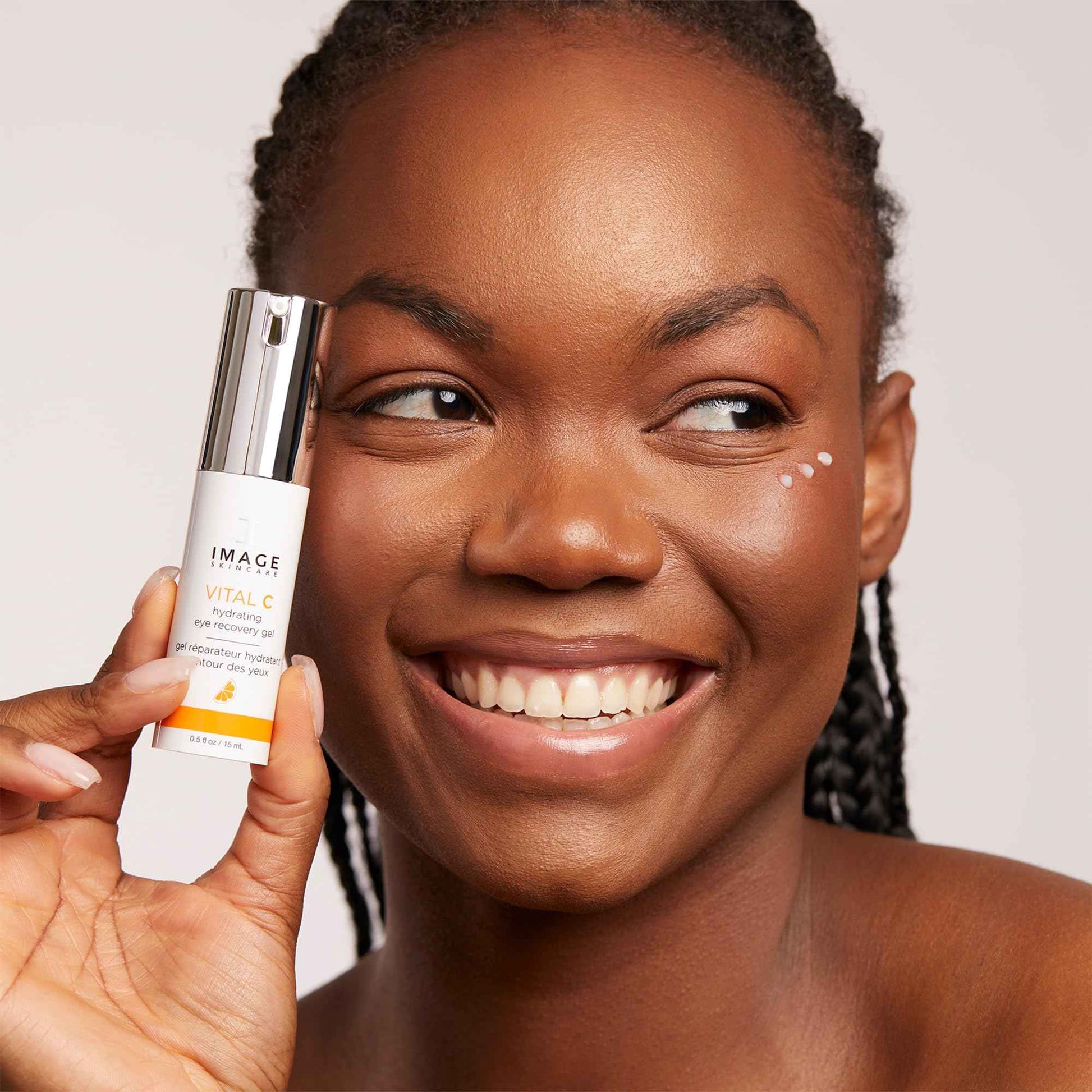 IMAGE Skincare, VITAL C Hydrating Eye Recovery Gel, With Vitamin C and Peptides to Reduce Appearance of Dark Circles, Bags, and Wrinkles Under Eyes, 0.5 fl oz