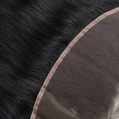 100% Unprocessed Brazilian Virgin Human Hair Ear to Ear Lace Frontal Remy Silky Straight Human Hair Lace Frontal (18 Inch 13x4 frontal)