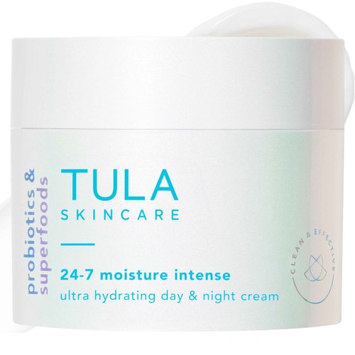 TULA Skin Care 24-7 Supersize Moisture Intense Ultra Hydrating Day & Night Cream - Ultra Nourishing Moisturizer for Face, Improves, Soothes & Maintains Skin Balance, 3.31 oz.
