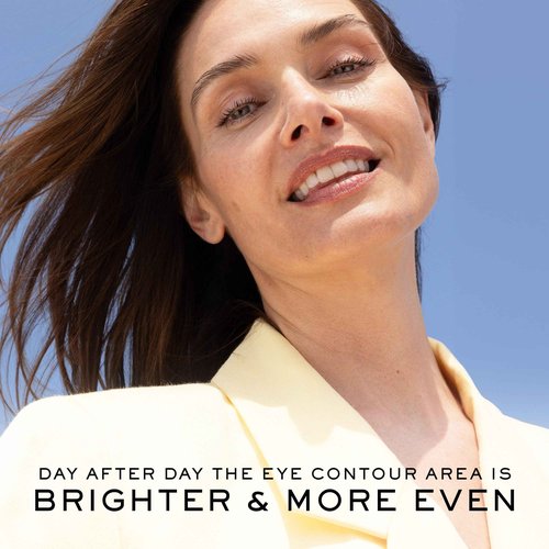 Nuxe Nuxuriance Gold Radiance Eye Balm, Anti-Aging, Firming Eye Contour Hydration with Hyaluronic Acid & Botanical Extracts, 0.51 Fl Oz