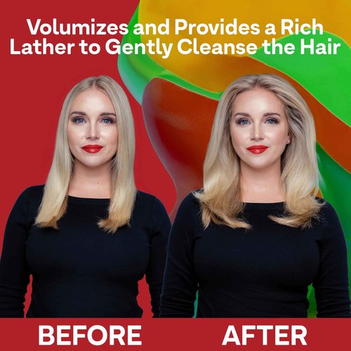 Colorproof Volume Holiday Gift Set — Volume Shampoo (8.5 Fl. Oz.), Volume Conditioner (8.5 Fl. Oz.), and Volume Blow Dry Spray Primer (6 Fl. Oz.) — White Nectarine Scent