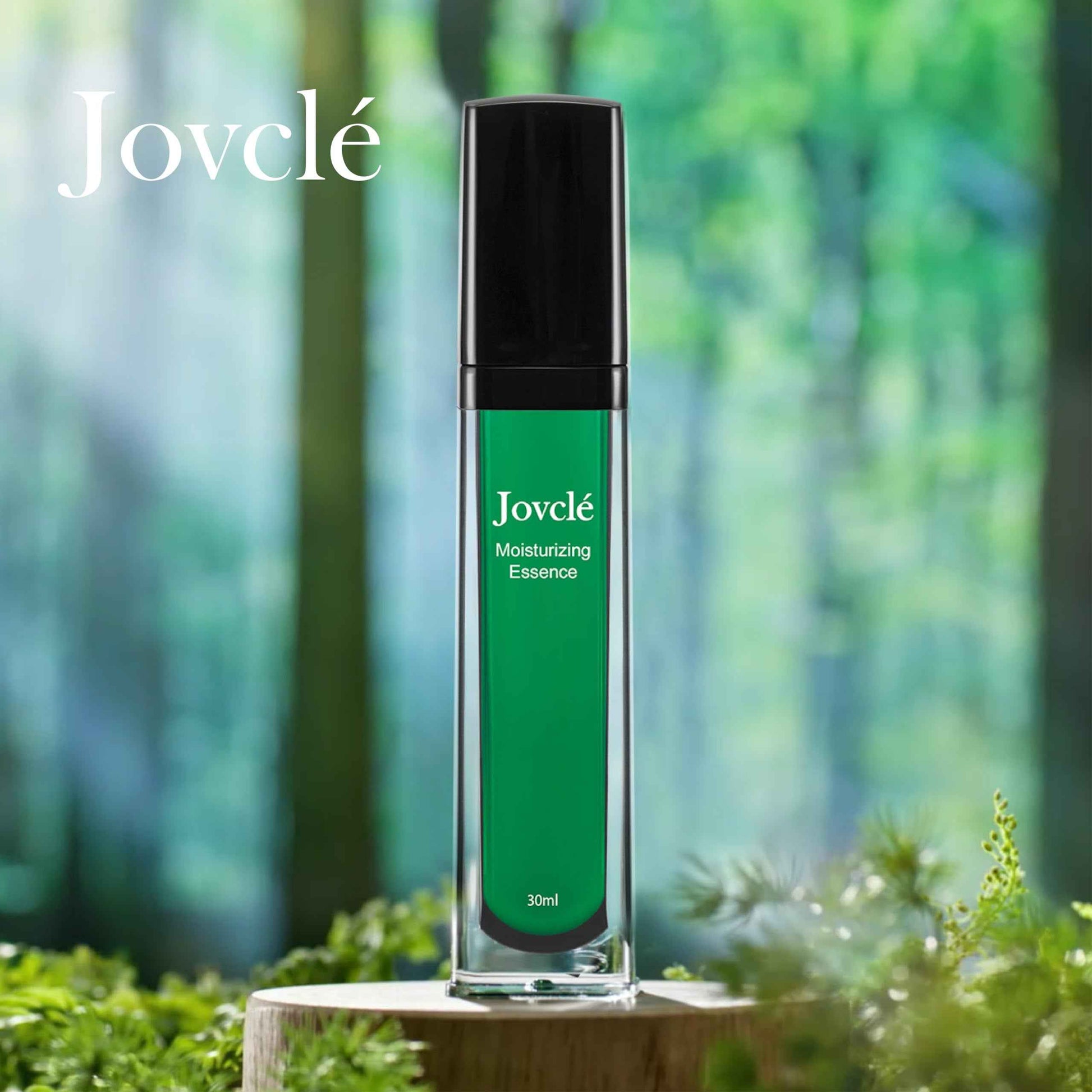 Jovclé Moisturizing Facial Essence, Luxurious Herbal Hydrating Serum for Face & Neck, Enriched with Centella Asiatica, Ginseng & Osmanthus, 1 fl. oz