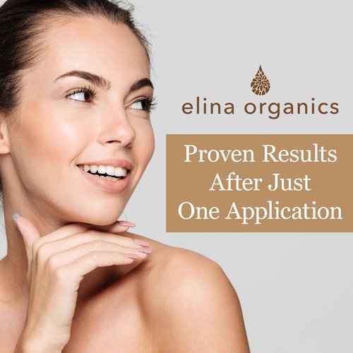 Elina Organics Ambra Lift Elixir, 2oz – Award-Winning Anti-Aging Moisturizer with Baltic Amber, Marine Collagen & Pearl Powder – Lifts, Firms & Hydrates – Organic, Vegan