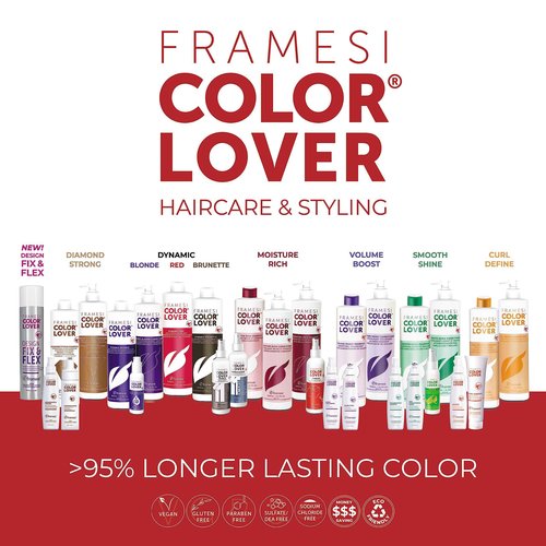Framesi Color Lover Dynamic Blonde Conditioner, Sulfate Free Conditioner, Color Treated Hair , Light Purple , 33.8 Fl Oz