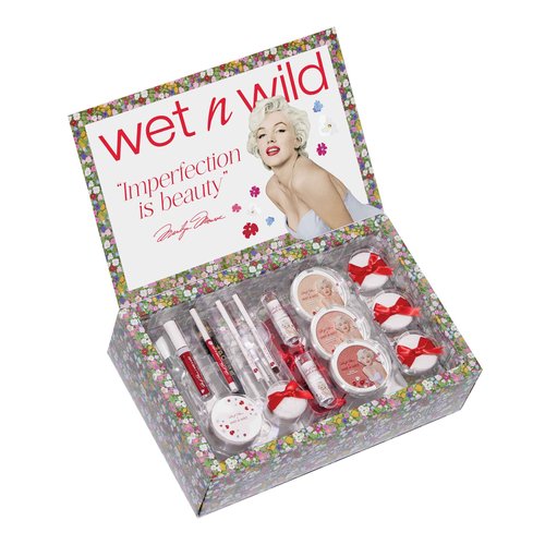 wet n wild Marilyn Monroe Collection PR Box, Exclusive Makeup Kit & Marilyn Monroe Collection Icon Blush - Rose