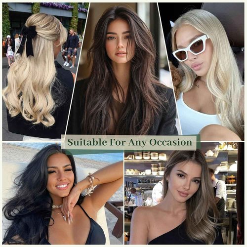 Missme Clip In Hair Extensions Real Human Hair,14in 110g 7pcs Balayage Dark Brown Mixed Chestnut Brown Invisible Straight Seamless Clip Ins Hair Extensions For Women