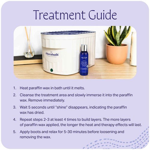 Therabath Foot ComforKit for Paraffin Wax Bath, Arthritis and Skin Therapy, Includes 2 Insulated Boots, 100 Liners, 4 oz. Pre-Treatment Spray, Intensive Hydrating Cream, for Home or Spa, Made in USA