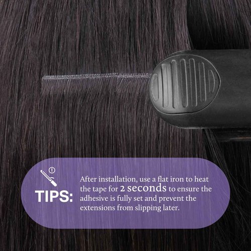 DOORES Hair Extensions Real Human Hair Genius Tape in, Balayage Natural Black to Light Blonde 20 Inch 50g/20pcs, Seamless Real Hair Tape in Extensions