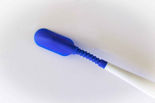 Mouth-Mate Large Oval Oral Hygiene and Tooth Brushing Aid with Unique Bendable Handle and Soft Tip to Improve Comfort, 10 Pack