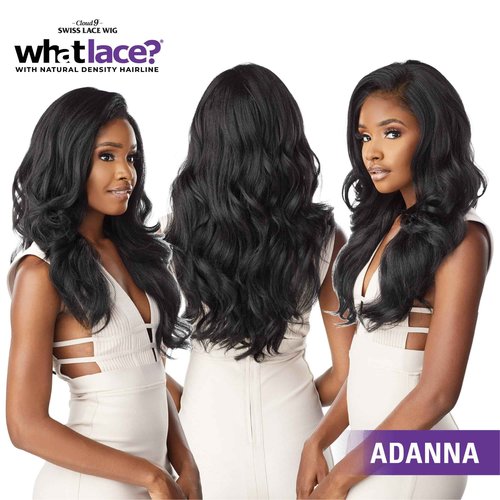 Sensationnel What Lace 13X6 Wigs - Adanna Lacefrontal Hand Tied Glueless Synthetic With Natural Density Preplucked Hairline (MP/HAZEL)