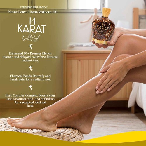 Generic Designer Skin 14 Karat Gold Rush Bronzing Blend Tanning Lotion, 13.5 fl oz