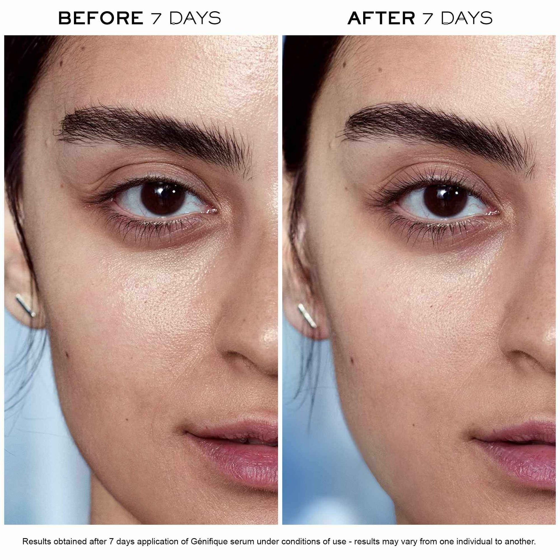 Lancôme Hydrating and Plumpling Skincare Duo - Créme Mousse Confort Foaming Facial Cleanser 4.2 Fl Oz & Génifique Radiance Boosting Anti-Aging Face Serum 0.67 Fl Oz.