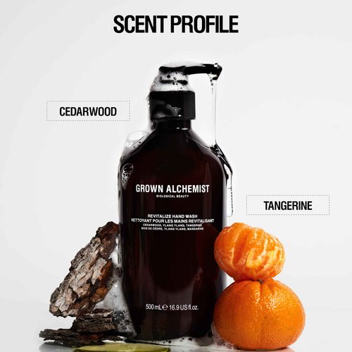 Grown Alchemist Revitalize Hand Wash Set (500ml) + Refill (1L)