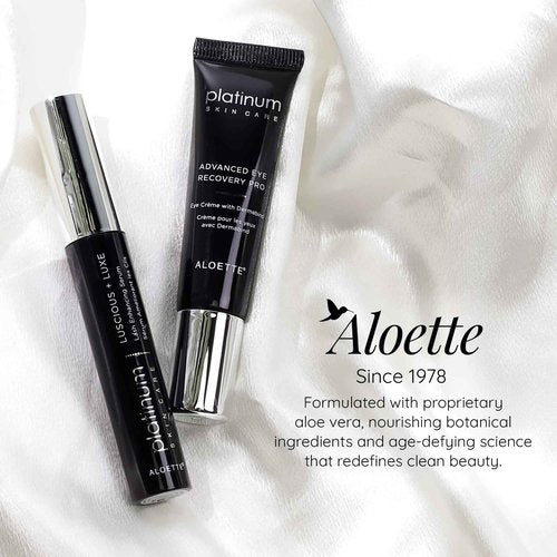 Aloette Advanced Eye Recovery Pro - Anti-Aging Rejuvenating, Peptide-Rich, Moisturizing Eye Treatment Helps Firm, Plump & Smooth for Dark Circles & Tired Eyes - Platinum Skin Care