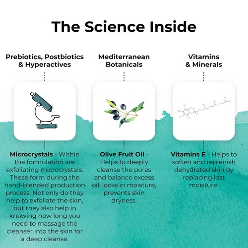 TEMPLESPA | IN THE BEGINNING | Facial Balm Cleanser, Deep Nourishment, Cleanses, Gently Exfoliates, Super Soft Skin Feel, Fresh Complexion, Natural Ingredients, Cruelty-Free, Vegan, 2.5 fl.oz.