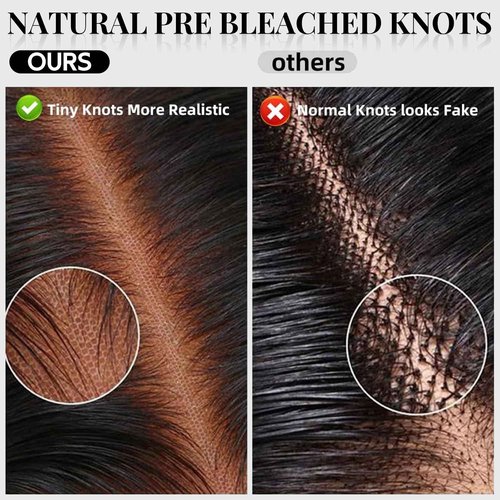 mscoco Bob Wig Human Hair 6×5 Glueless Wigs Human Hair Pre Plucked Pre Cut 180% Density Closure Highlight Wig Human Hair for Black Women 1B/2/30 Wear and Go Honey Blonde Bob Wig 12inch