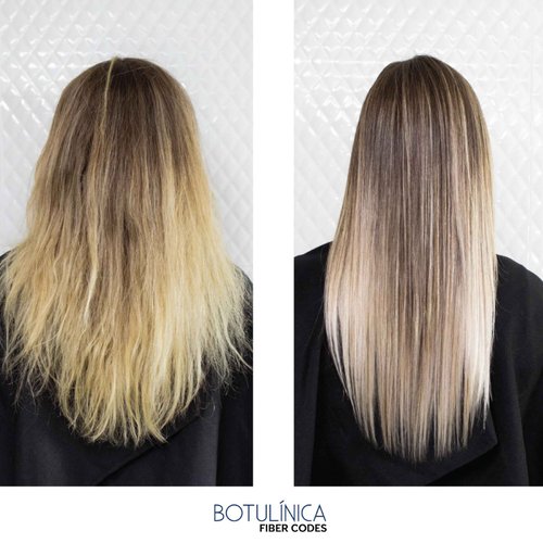 Ybera Paris Botulinum Capillary Home Care Duo Shampoo 8.4 Oz & Force Mask 8.8 Oz | Removes Volume & Rough Ends | Stimulates Keratin Production | Grape Scent | All Hair Types