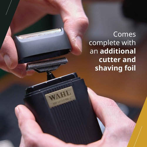 Wahl Professional Micro Power Shaver, Cordless Ultra-Close Finishing Foil for Precision Grooming, 2 Hour Runtime