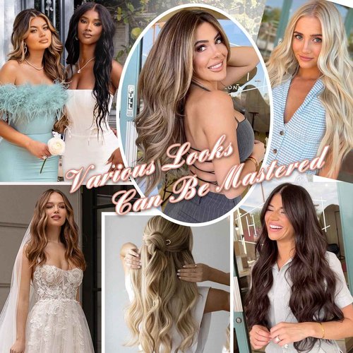 MEI YUAN LIN Clip in Hair Extensions Real Human Hair Extensions Clip Ins 18 Inch 120g 7Pcs Straight Silky Natural Look No Tangle Easy to Wear for Instant Length Volume