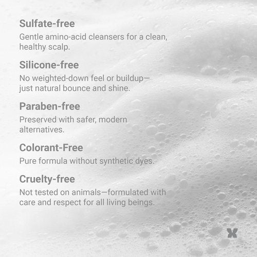 HIKOTA Complete Cleansing Hair Treatment - Sulfate-free 2-in-1 Shampoo and Conditioner with Amino Acid to Repair and Hydrate - 10.1 oz