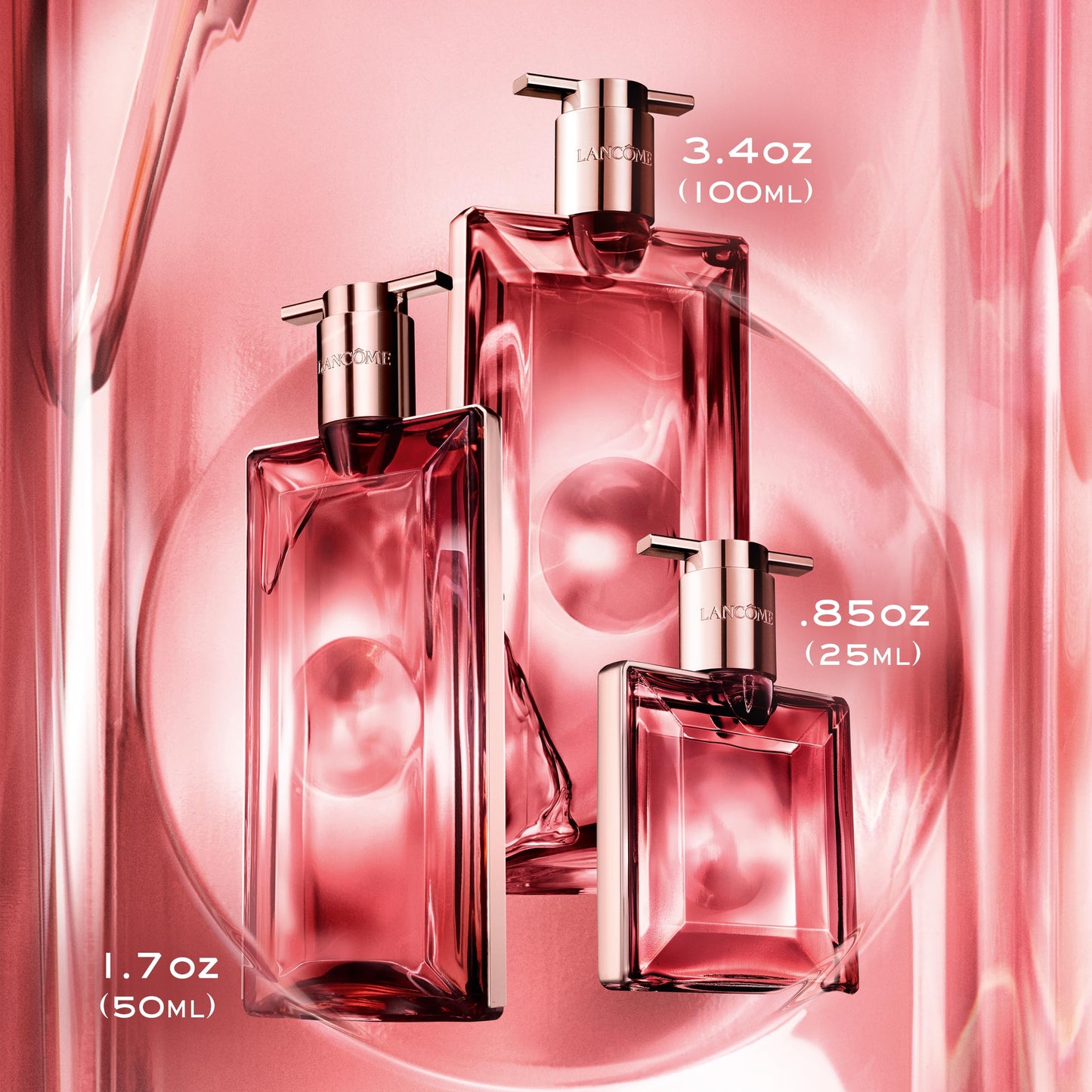 Lancôme Idôle Power Eau De Parfum Intense – Long Lasting Fragrance with Notes of Fruity Pomarose and Sandalwood - Fruity and Woody Floral Women's Fragrance – 0.85 Fl Oz.
