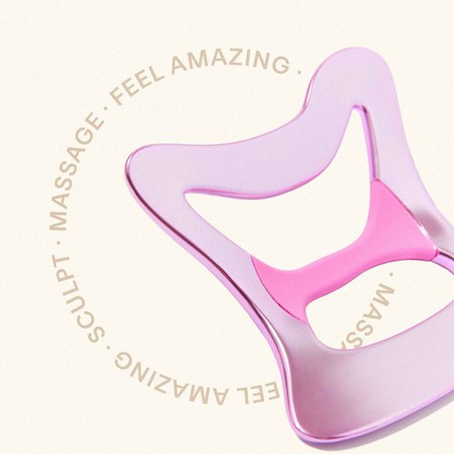 The Skinny Confidential Le Spoon Body Sculpting Tool - Muscle Scraper & Body Sculptor Massage Tool - Full-Body Treatment for Blood Flow & Circulation - Muscle Release Soothes Muscle Tension