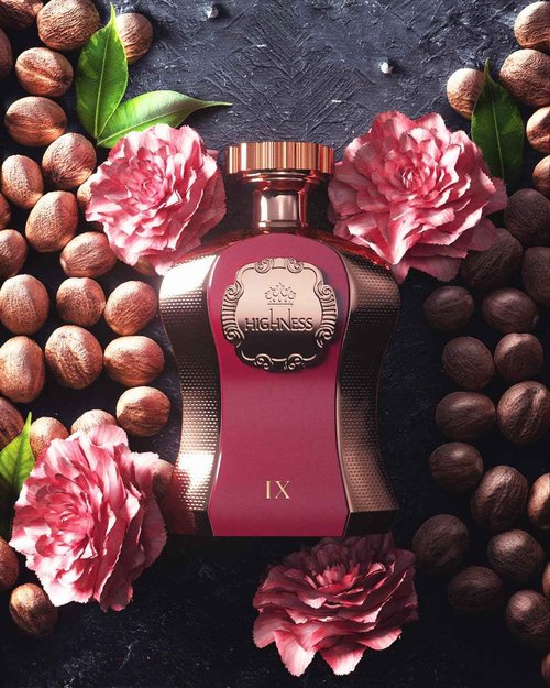 Afnan Highness Maroon Luxury Unisex Eau De Parfum, 3.4 Fl. Oz