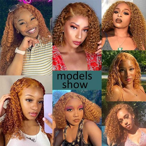 Habiliana Bundles Human Hair 20 22 24 Inch Water Wave Brown 27 Human Hair Bundles 11A Unprocessed Brazilian Virgin Quick Weave Hair Extensions for Black Women