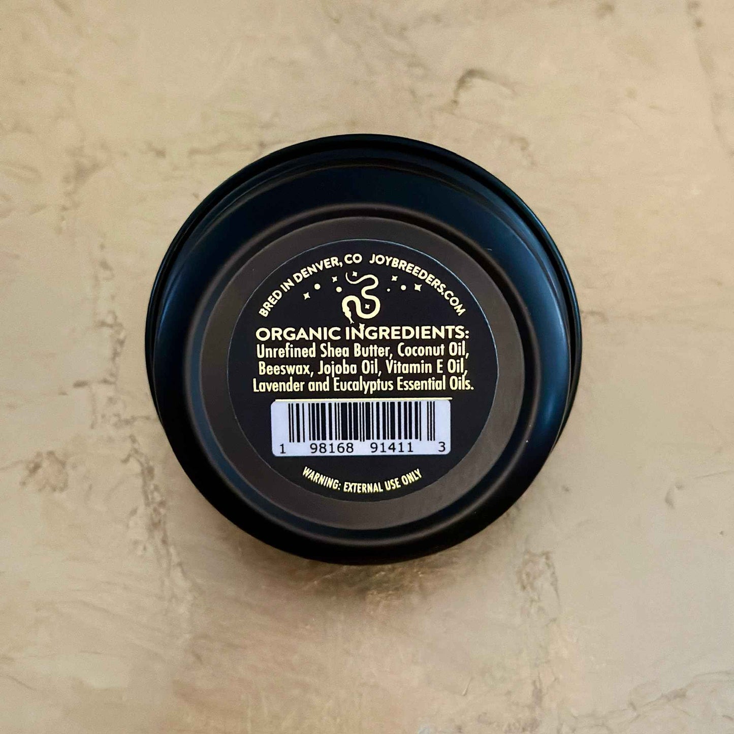 Joy Breeders Moist Shea Butter Cream | Lavender & Eucalyptus | LARGE (7.5oz) | Organic Body Butter | Hand/Body Moisturizer | Clean Skincare | Aids Dry Skin | Lasting Moisture | Rich & Velvety Texture