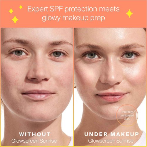 Supergoop! Glowscreen SPF 40, Sunrise (1.7 fl oz) + PLAY Antioxidant Body Mist SPF 50 (6 fl oz) - Broad Spectrum Body & Face Sunscreen Recommended for Sensitive Skin